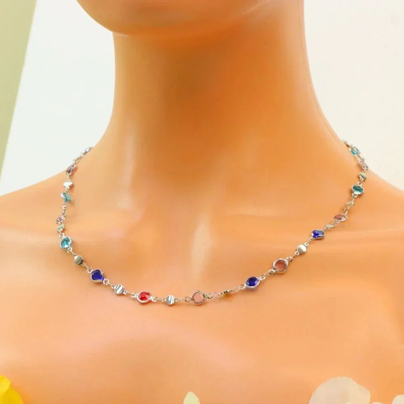 Minimalist Necklace, Sleek & Modern Design, Women’s Fashion, YC110463-N - Picture 7 of 10